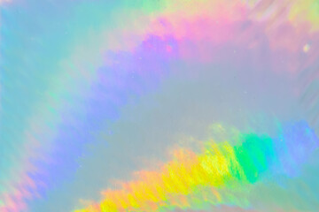 Holographic rainbow foil iridescent texture abstract hologram background