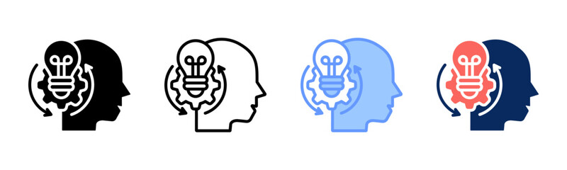 Initiative icon sheet multiple style collection