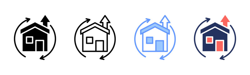 Upgrading icon sheet multiple style collection