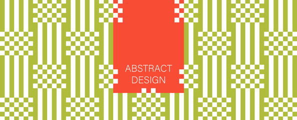 Abstract background with geometric pattern. Template banner. Web design