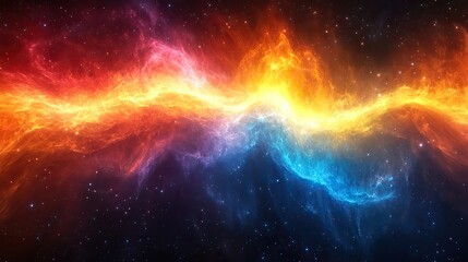 Obraz premium Rayleigh scattering is the elastic scattering of electromagnetic radiation by particles much smaller than the wavelength of the radiation