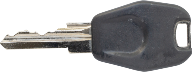 House key isolated on white background