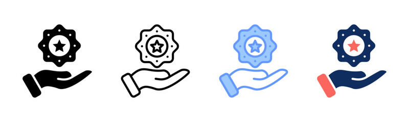 Branding icon sheet multiple style collection