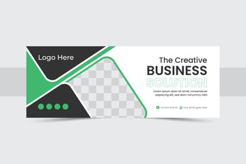 Corporate business face book cover template ,Professional social media web banner design