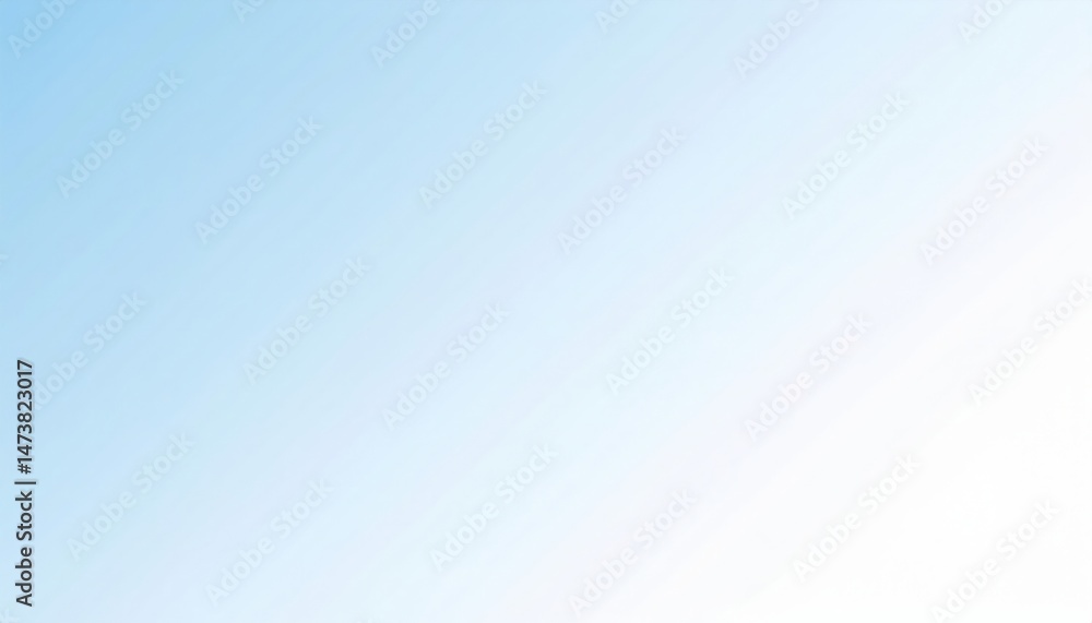 Poster sky blue gradient background abstract visual digital art calm atmosphere minimalist view serenity co