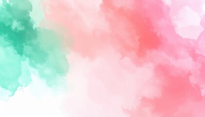 Fototapeta premium Creative abstract watercolor splash art digital medium soft pastel colors artistic environment aesthetic viewpoint visual concept for art enthusiasts