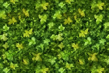 Obraz premium Lush Green Foliage Texture Background