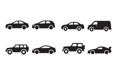 Car Silhouette Vector Bundle Collection