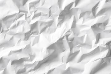 Obraz premium Subtle Texture of crumpled white paper casting soft shadows and light