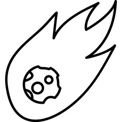 Meteorite Icon