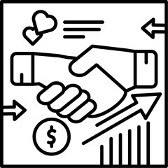Mergers and Acquisitions Icon