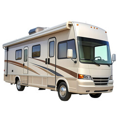 Luxury RV Motorhome Explore the Open Road in Style isolated on transparent background