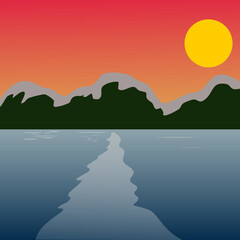 sunset background