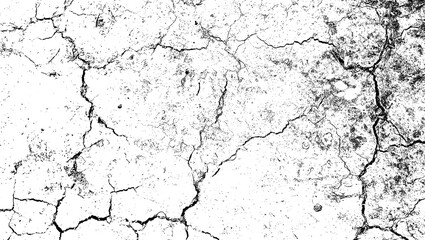 Abstract grunge black and white distressed texture background, Black and White Grunge Texture Background, Distressed Concrete Surface Texture, Isolated on transparent background, PNG	