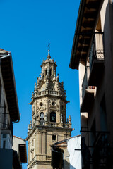 Church of Santo Tom&aacute;s Ap&oacute;stol in Haro, La Rioja, Spain.