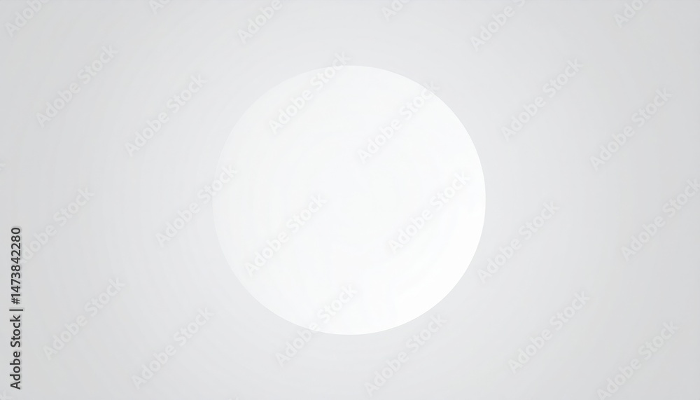 Poster captivating circular light phenomenon natural setting abstract image serene environment minimalist v