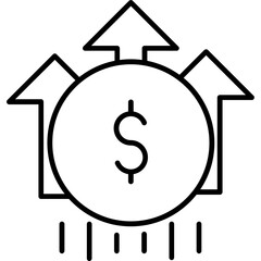 Wage Growth Icon