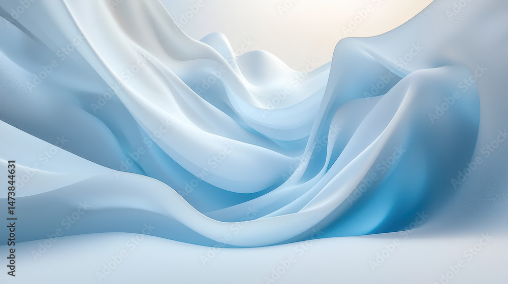 Poster softly structured 3d background showcasing a realistic beauty in 4k resolution with a gentle side an