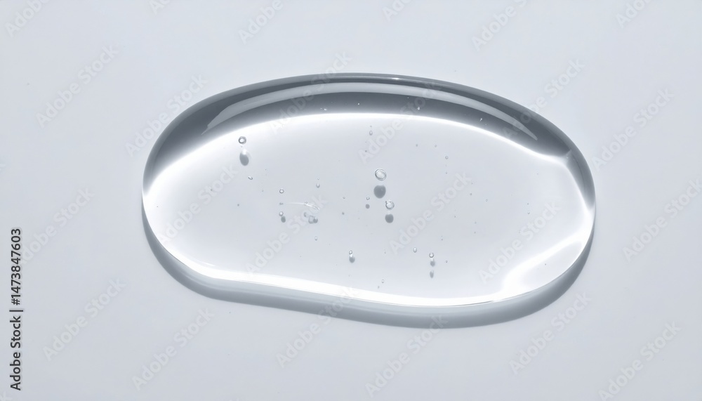 Poster captivating droplet action studio setting macro photography clear water surface close-up viewpoint f