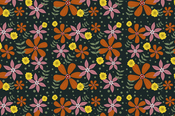 Fototapeta premium Flower pattern