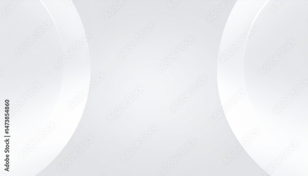 Poster dynamic abstract shapes in a minimalist studio setting digital art contemporary environment top-down