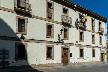 Nájera, La Rioja, Spain: 22 August 2024. Museum of Najerillense Archeology, Archeology, Ethnography and Art of Nájera, in the community of La Rioja, Spain.