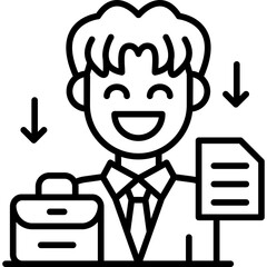 Work Icon Vector Element