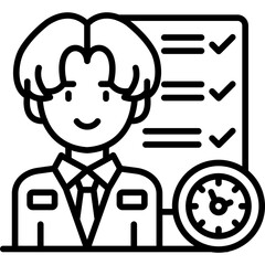 Running Icon Vector Element