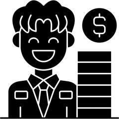 Creditor Icon Vector Element