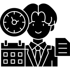 Due Date Icon Vector Element