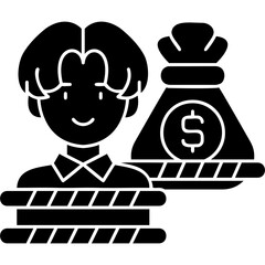 Obligation User Icon Vector Element