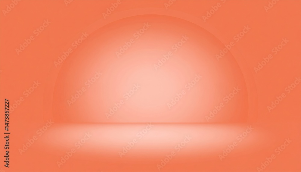 Poster abstract dome structure studio setting digital art minimalist environment close-up view conceptual d
