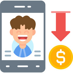 Smartphone Icon Vector Element