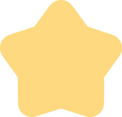 Yellow star illustration