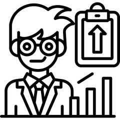 Growth Icon Vector Element