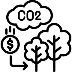 Carbon Offset icon