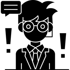 Complaint Icon Vector Element
