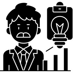 Consumer Research Icon Vector Element