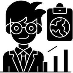 Global Economic Icon Vector Element