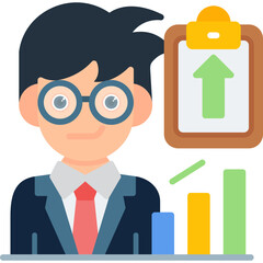 Growth Icon Vector Element