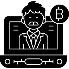 Hash Rate Icon Vector Element