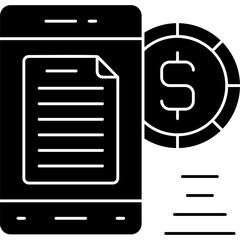Invoice Icon Vector Element