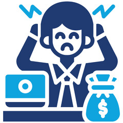 Financial Pressure icon