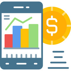 Data Analysis Icon Vector Element