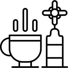 Coffee Icon Vector Element