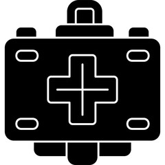 First Aid Kit Icon Vector Element