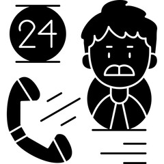 Luggage Icon Vector Element