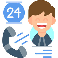 Room Service Icon Vector Element