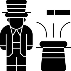 Magician Icon Vector Element