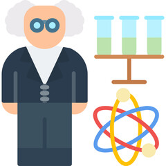 Scientist Icon Vector Element